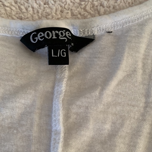 George style ladies white tank top - Picture 3 of 8